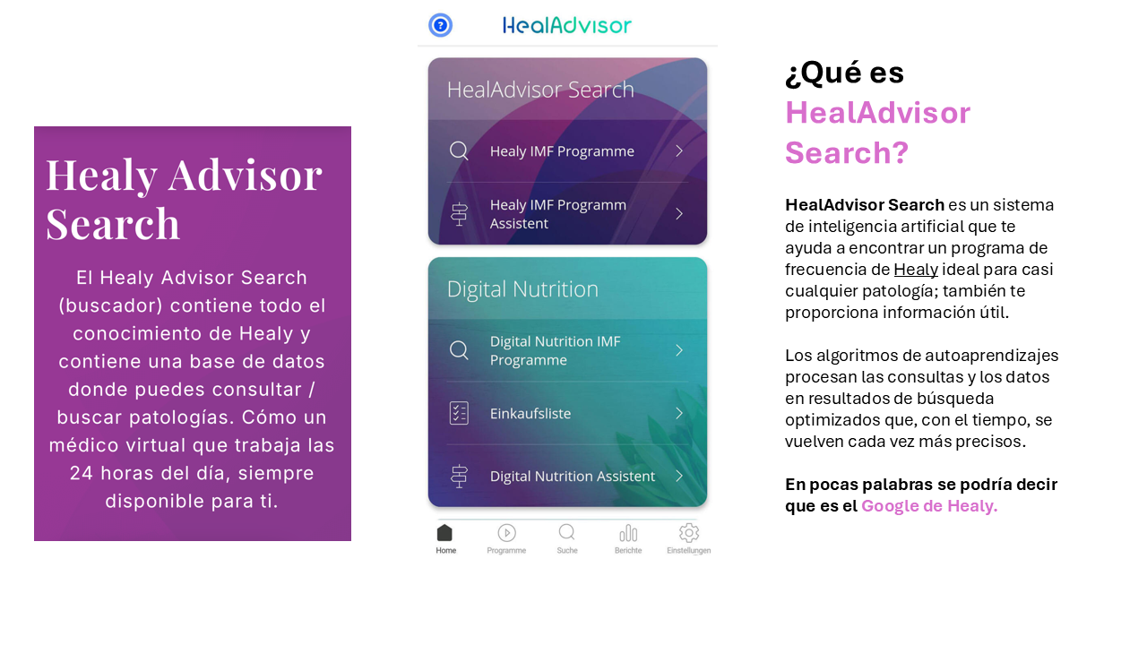 Módulo de Healy Search Advisor