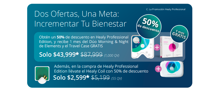 Promos Healy Mexico